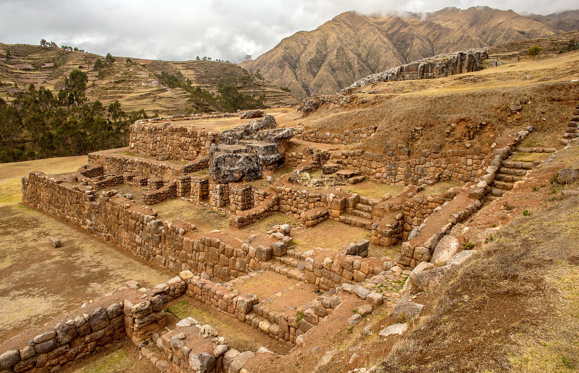 Inca ruins at Chinchero